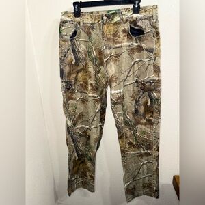 Vintage 90s Men’s Cabelas Realtree‎ Camo Cargo Pants- Size 36
